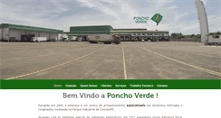 Desktop Screenshot of poncho.com.br